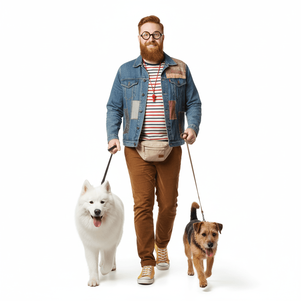 Dog walker using Lynxx