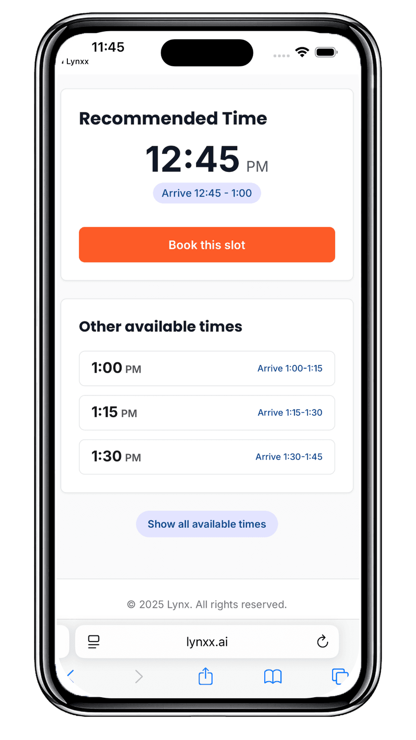 Smart Time Suggestions